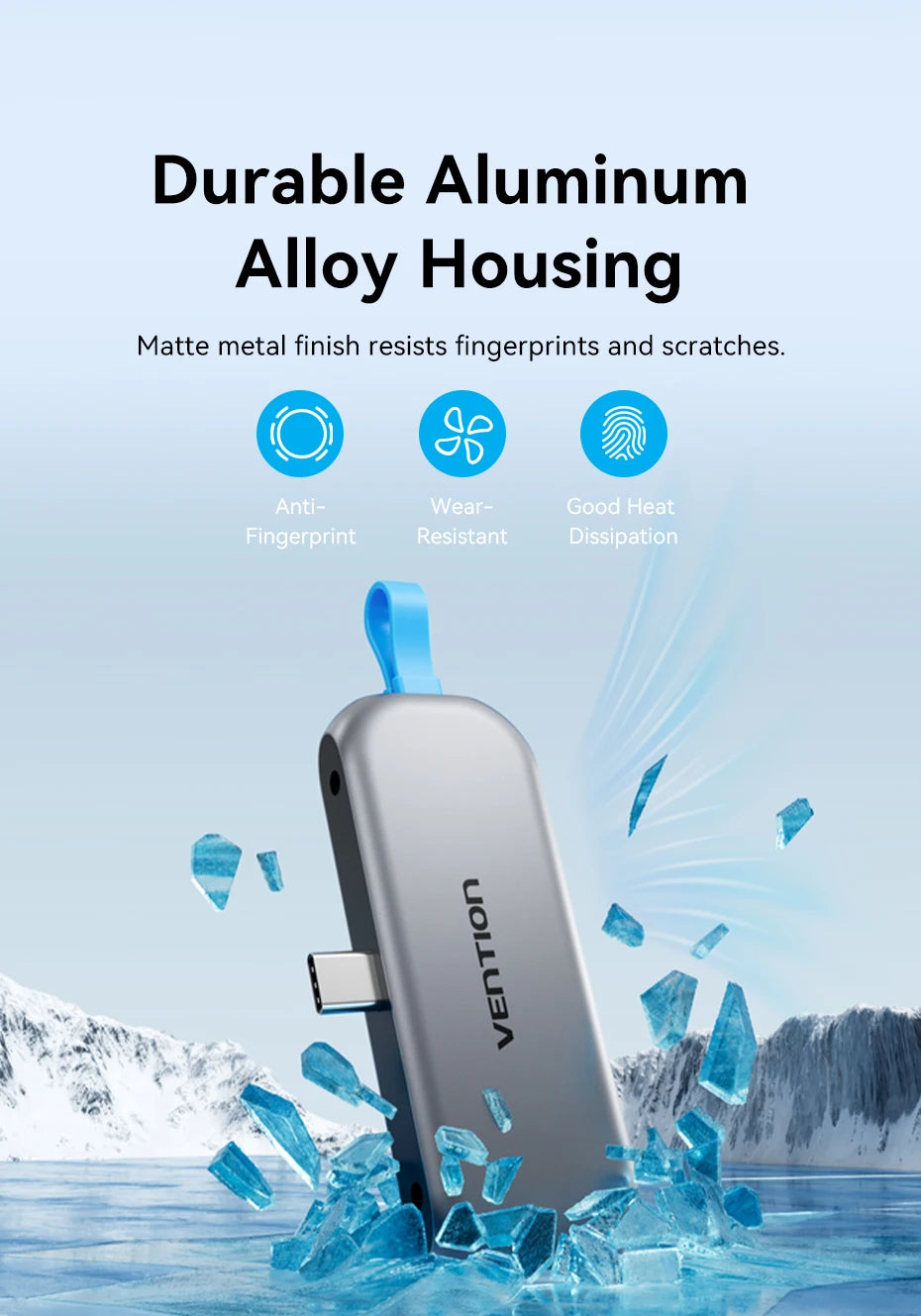 VENTION 4in1 Type-C Multiport Adapter and Docking Station