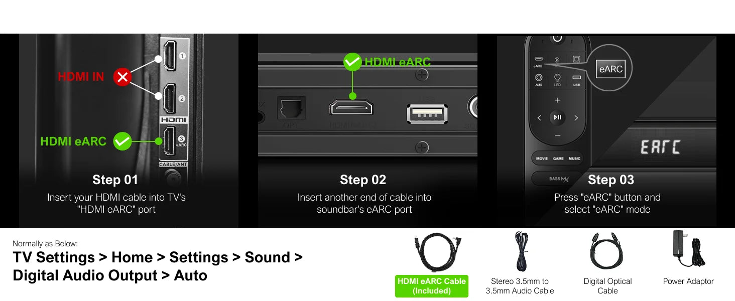 ULTIMEA Nova S50 Pro 2.1 Wireless Sound Bar with Dolby Atmos
