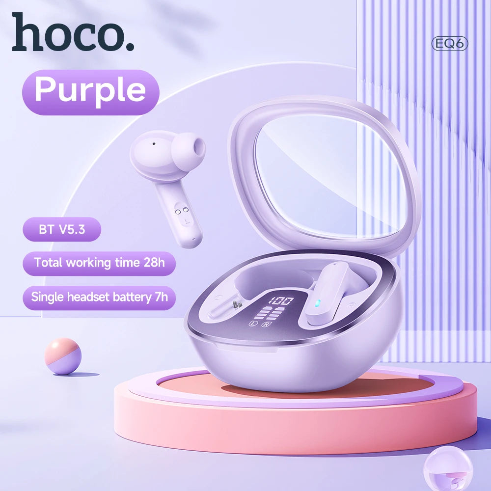 HOCO EQ6 Bluetooth Wireless Earbuds
