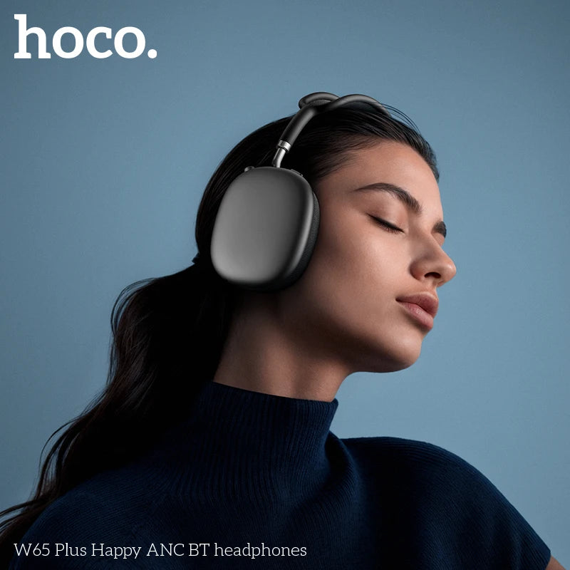HOCO W65 Plus Noise Cancelling Bluetooth Wireless Headphones