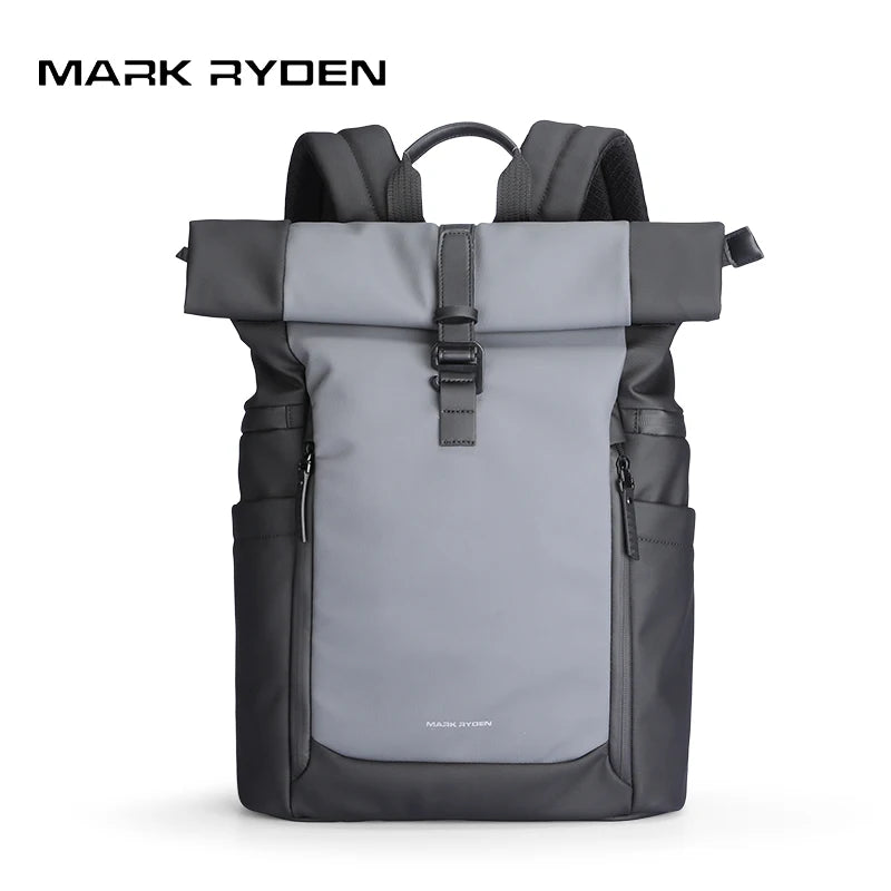 MARK RYDEN MR3807 Roll-Top Business Travel Backpack