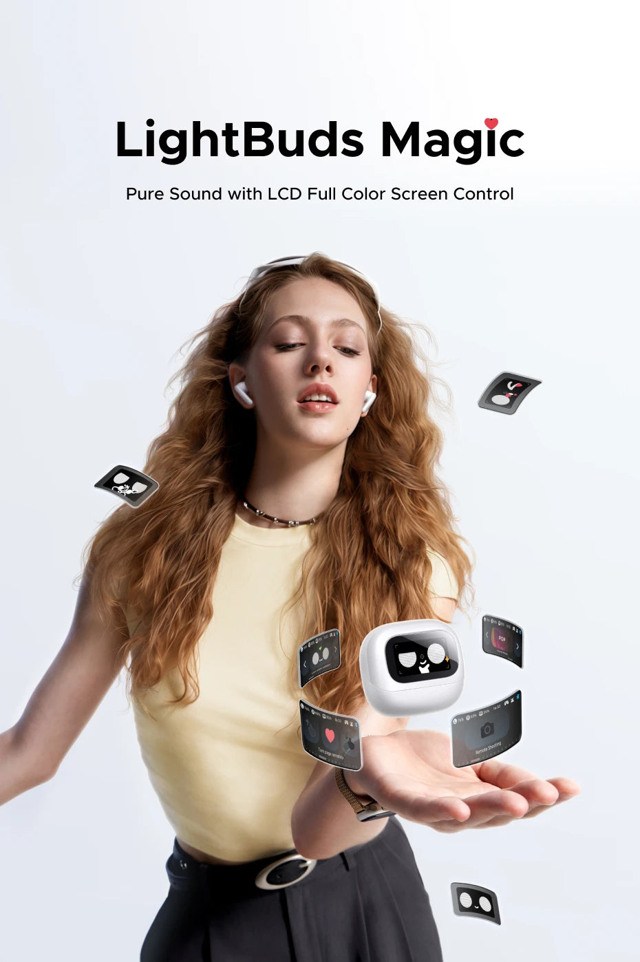 UGREEN LightBuds Magic Noice Cancelling Bluetooth Wireless Earphones