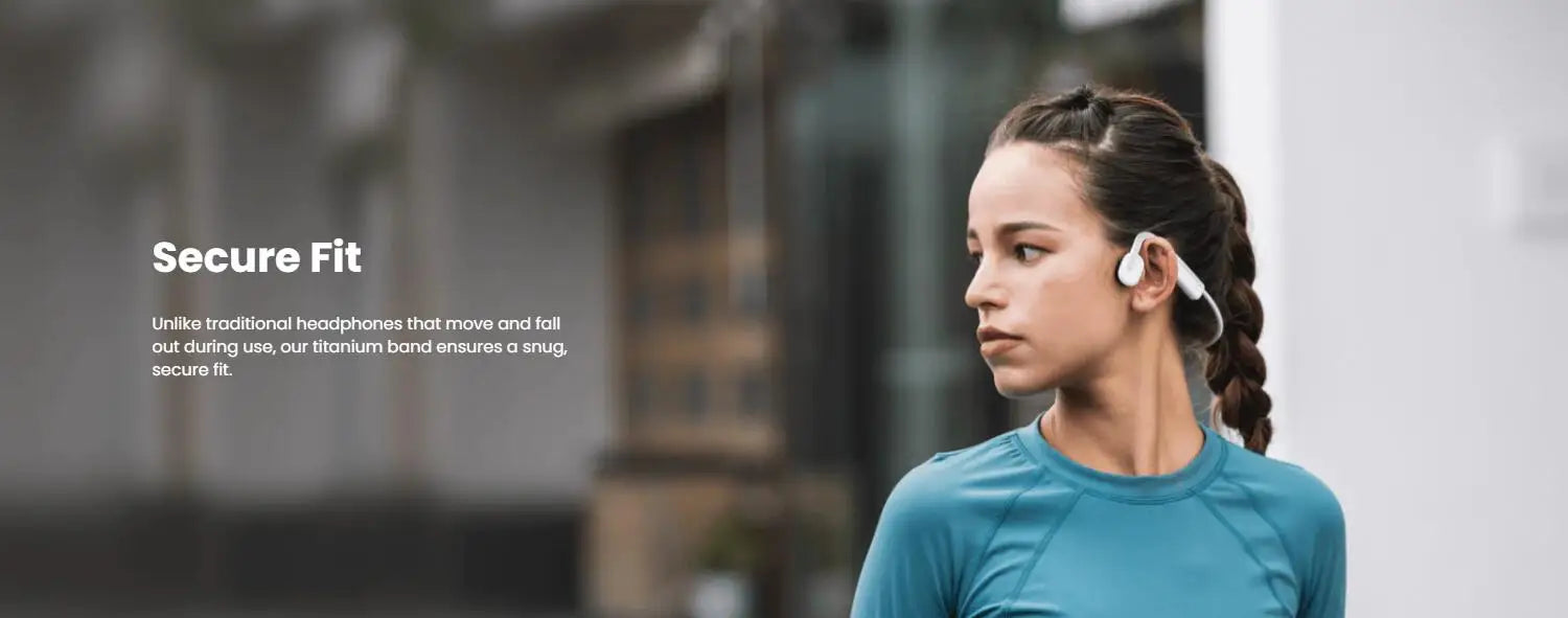 SHOKZ OpenMove Bone Conduction Open-Ear Headphones