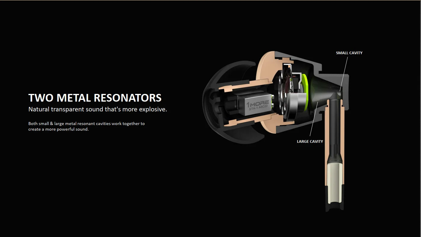 1MORE Triple Driver E1010 Wired Earphones