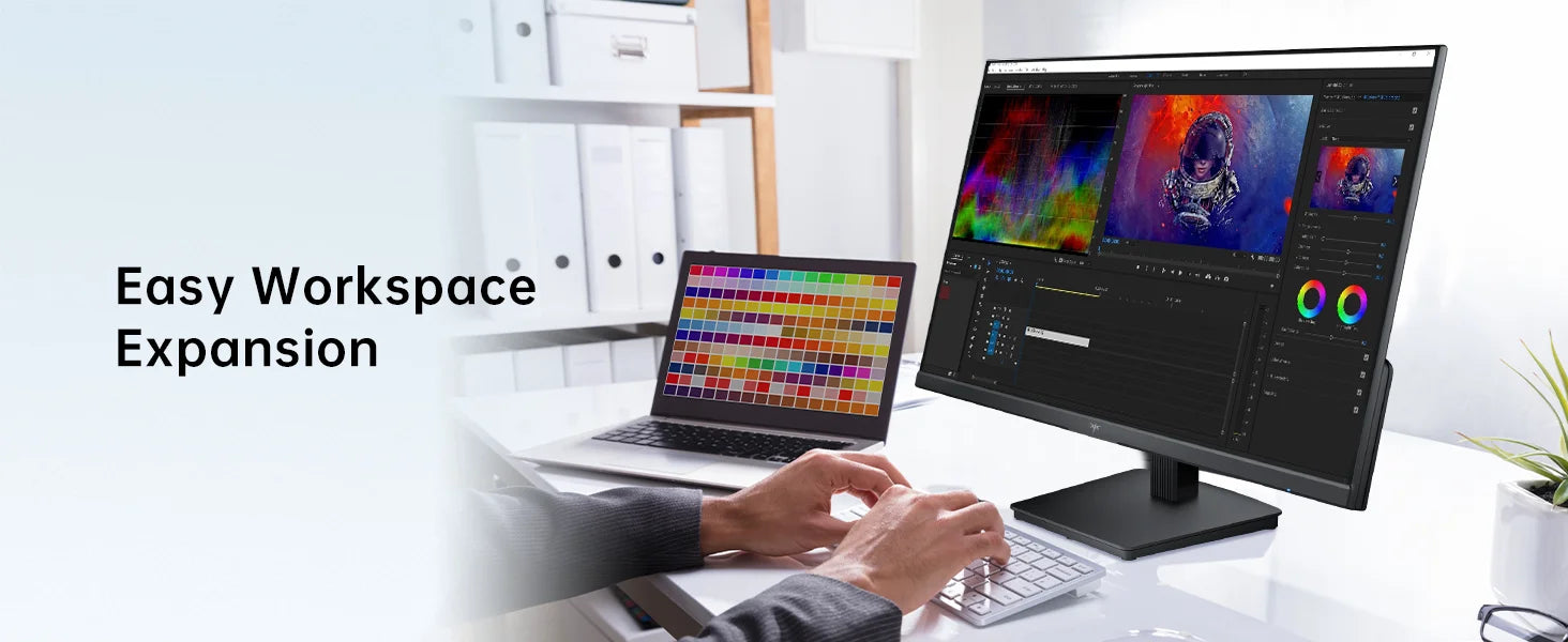 KTC 23.8" 120Hz FHD Gaming Monitor - Black