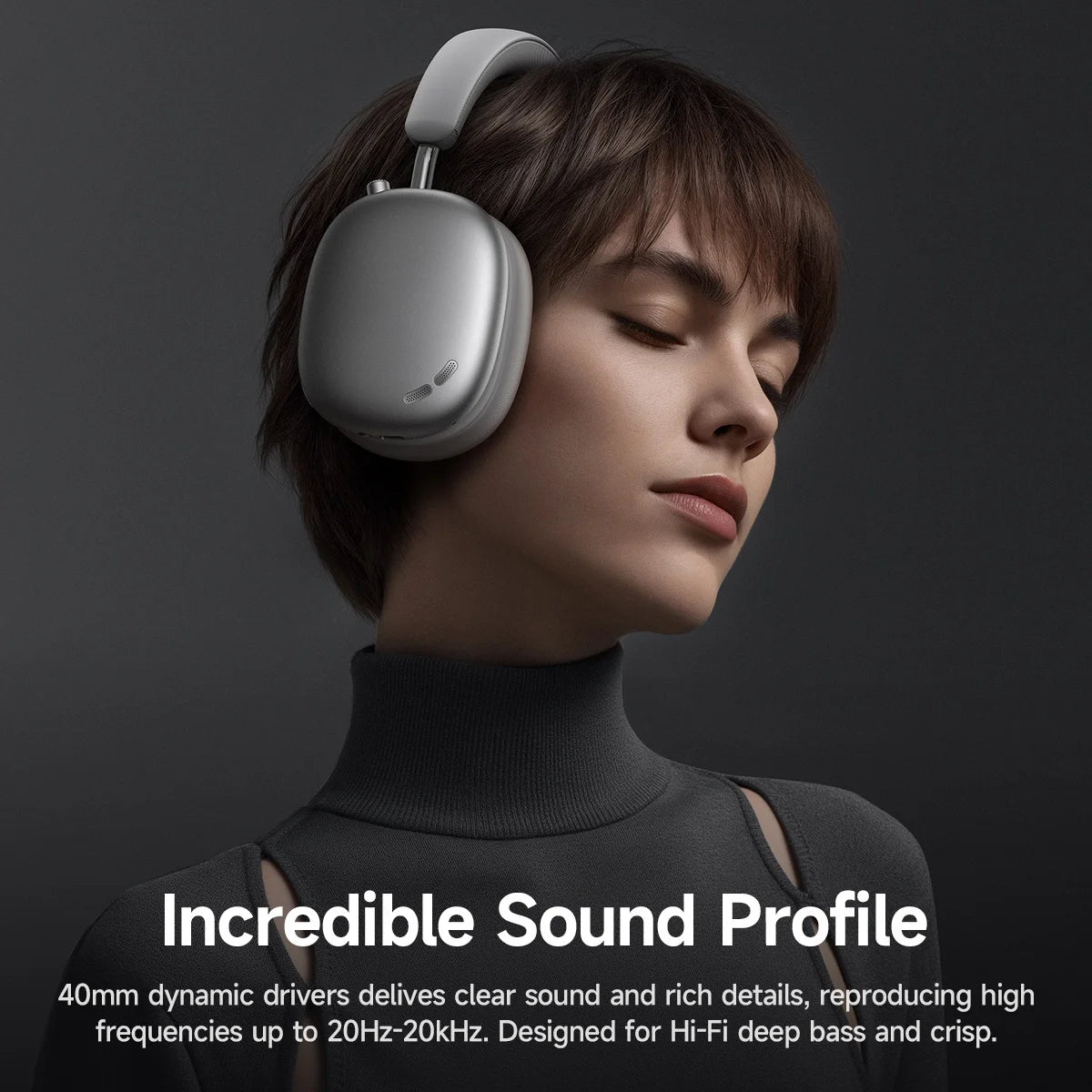 HOCO W63 Noise Cancelling Bluetooth Wireless Headphones