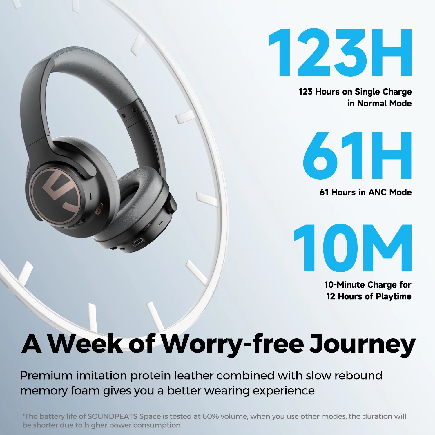 EDIFIER Space Hybrid ANC Bluetooth Wireless Headphones