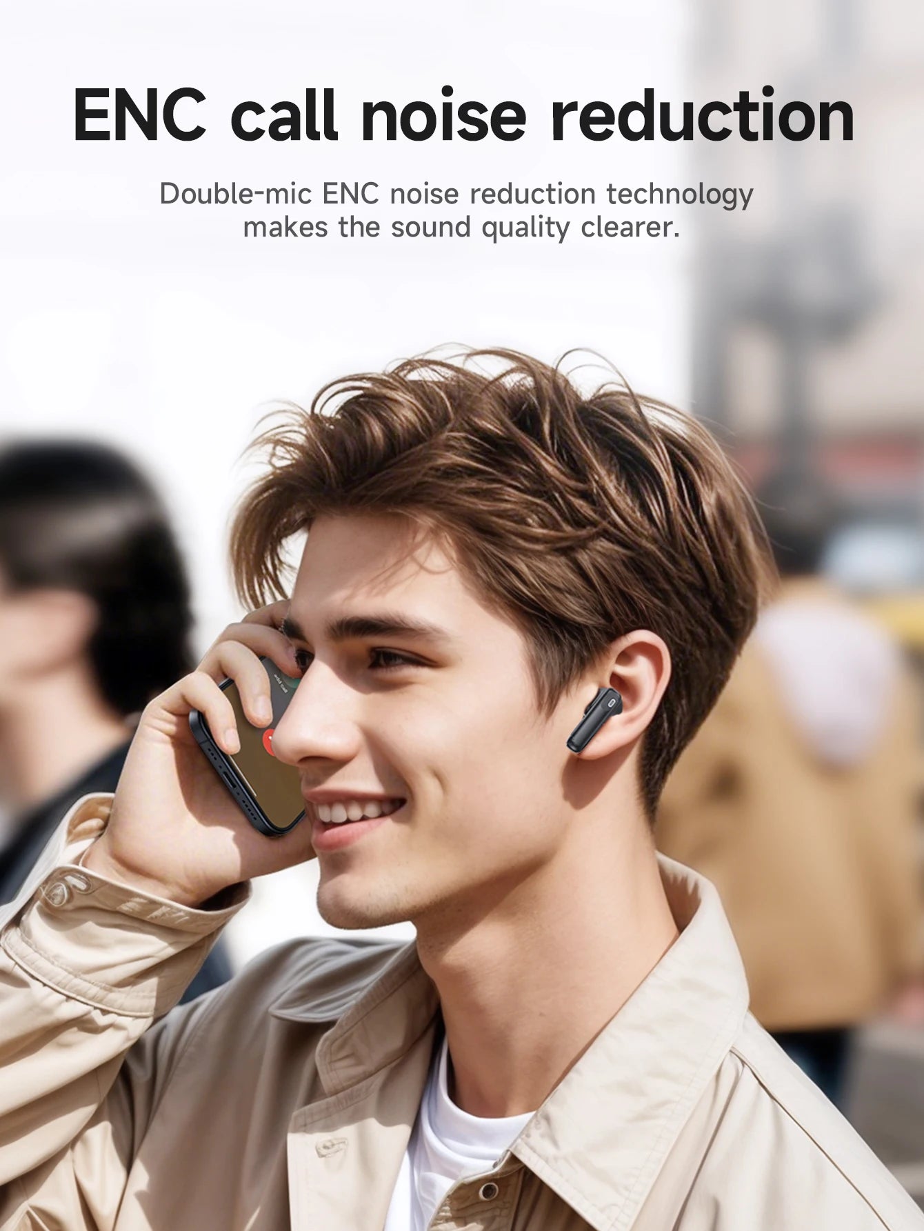 HOCO EQ21 Noise Cancelling Bluetooth Wireless Earbuds