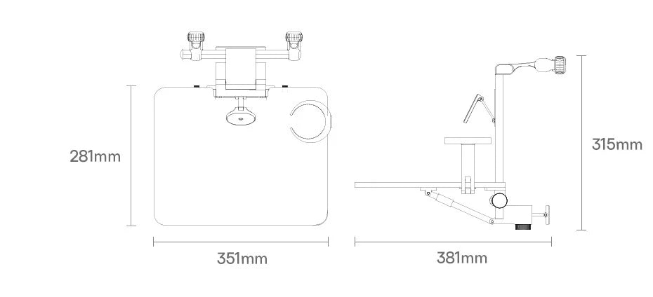 BASEUS MagPro Series 2 Headrest Tablet Holder & Tray