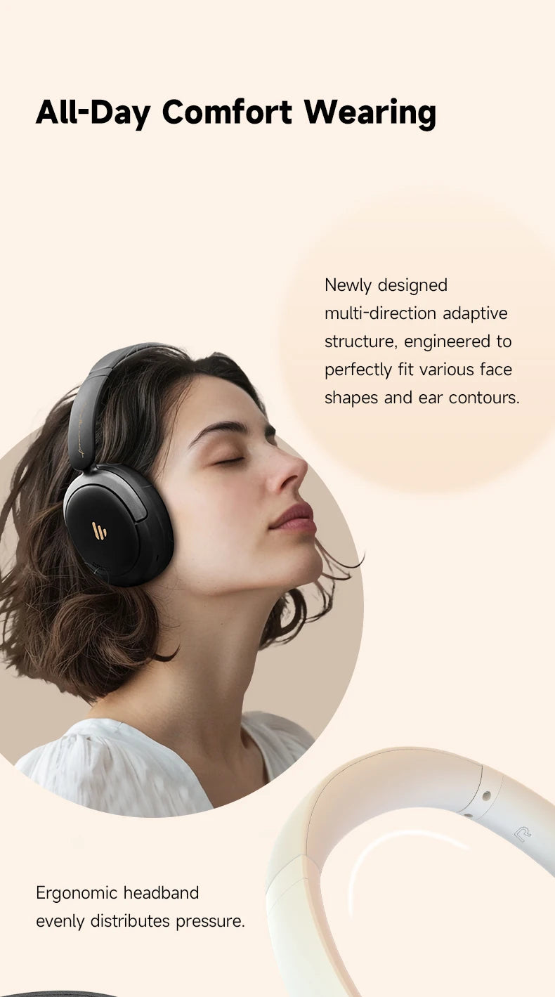 EDIFIER Atom Max ANC Bluetooth Wireless Headphones