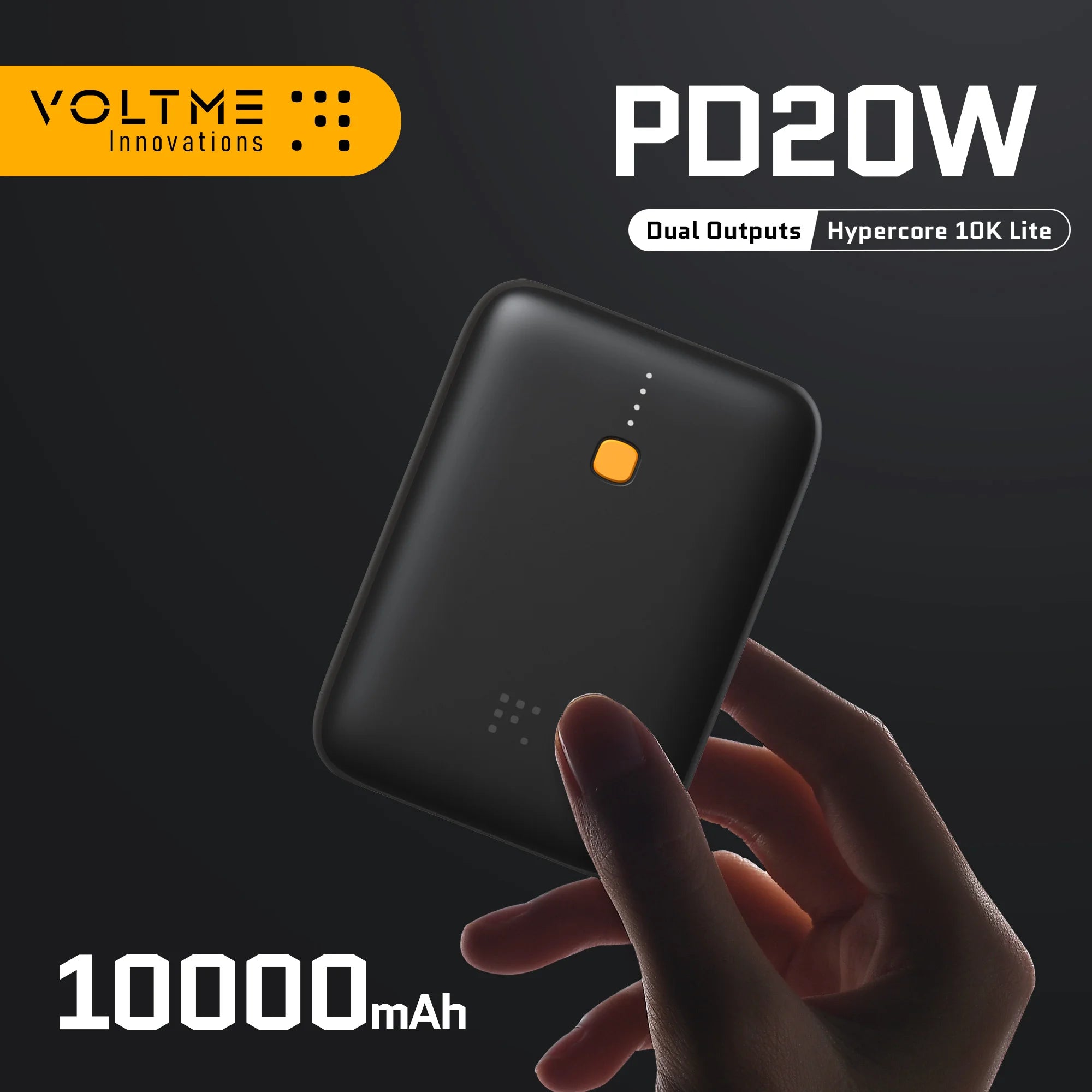 VOLTME Hypercore 10K Lite 10000mAh Portable Charger and Power Bank