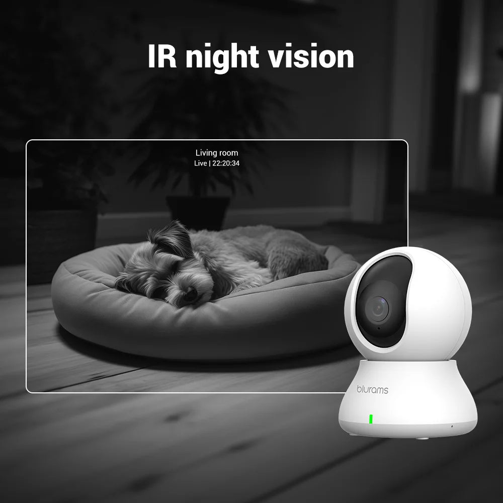 BLURAMS A31S Dome Flare 3MP Smart Home Security Camera