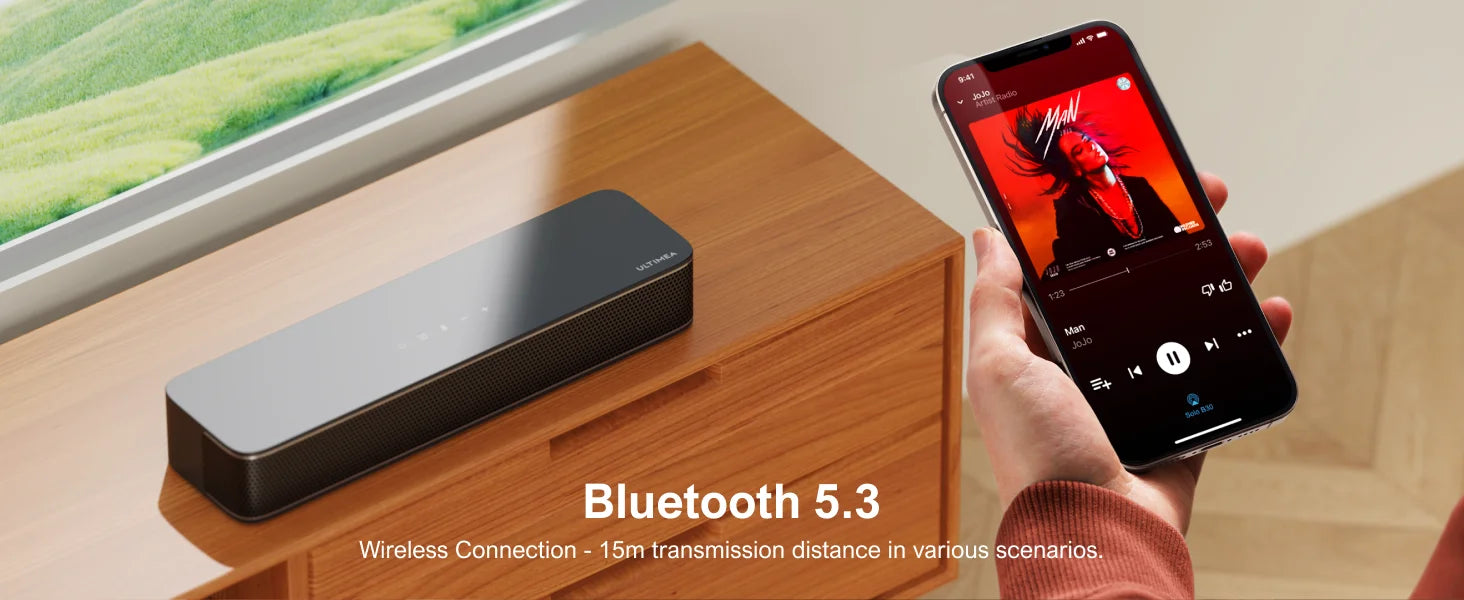 ULTIMEA Solo B30 Pro 2.1 Sound Bar with Built-in Subwoofer