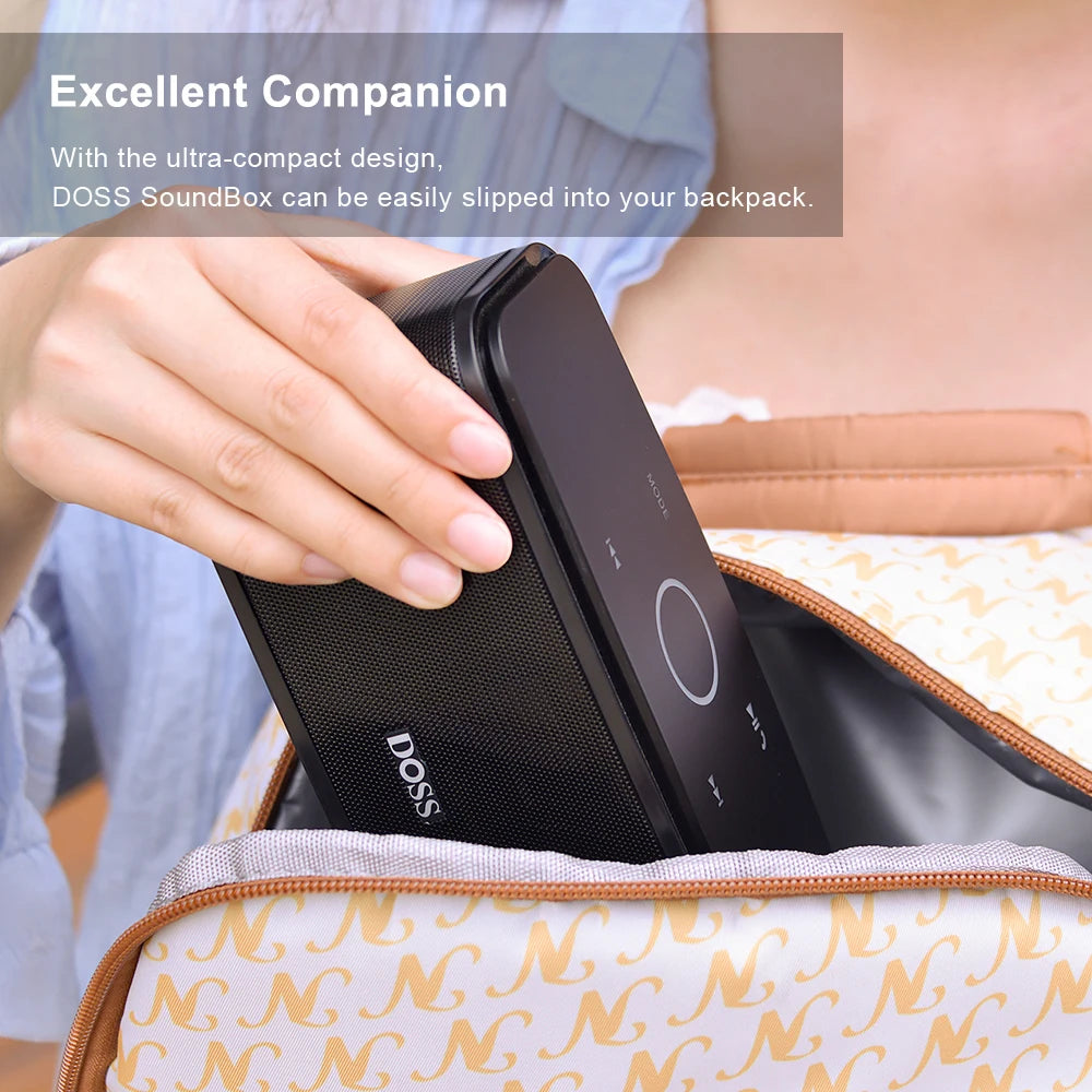 DOSS SoundBox Touch Portable Bluetooth Wireless Speaker