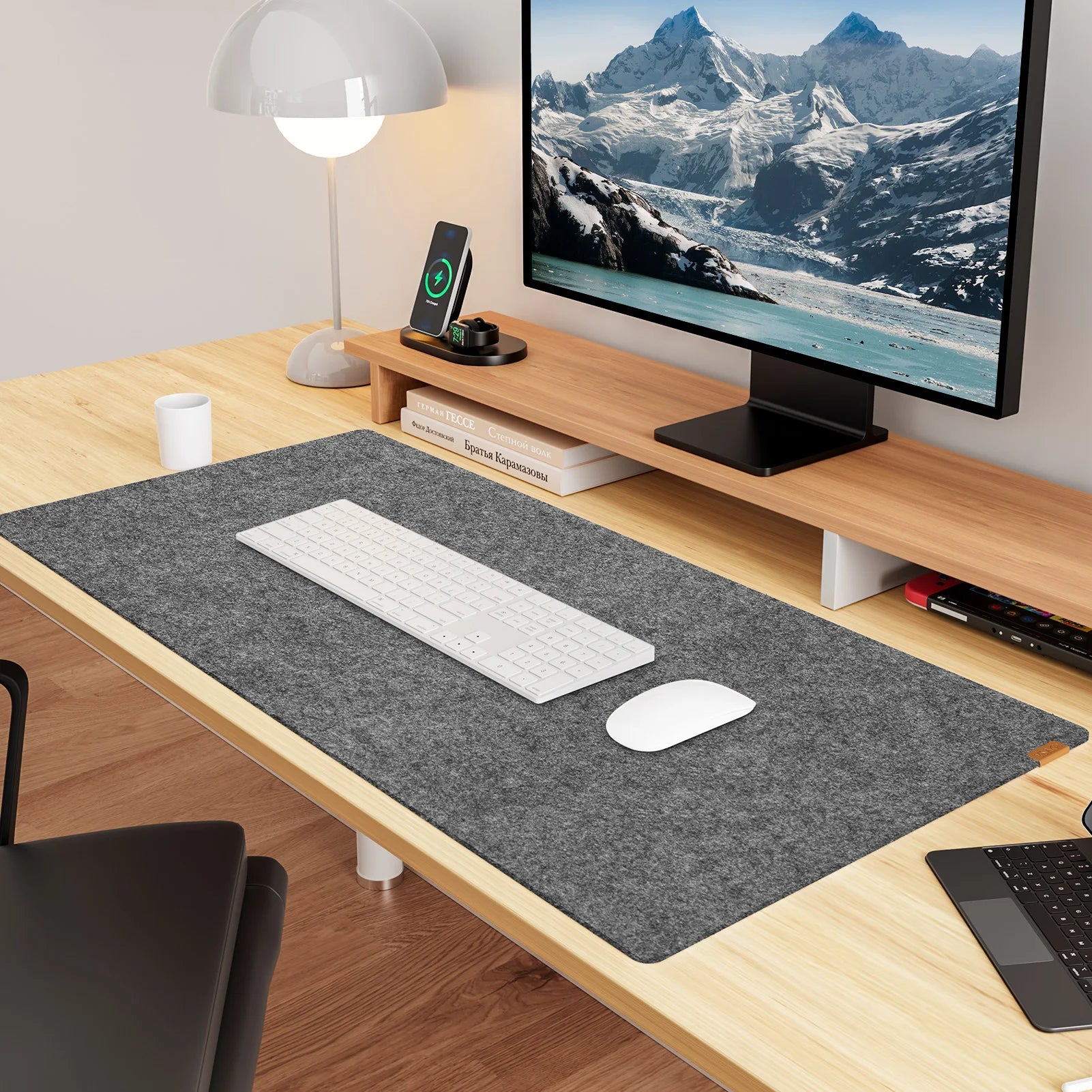 YSAGi Non-Slip Felt Desk Mat