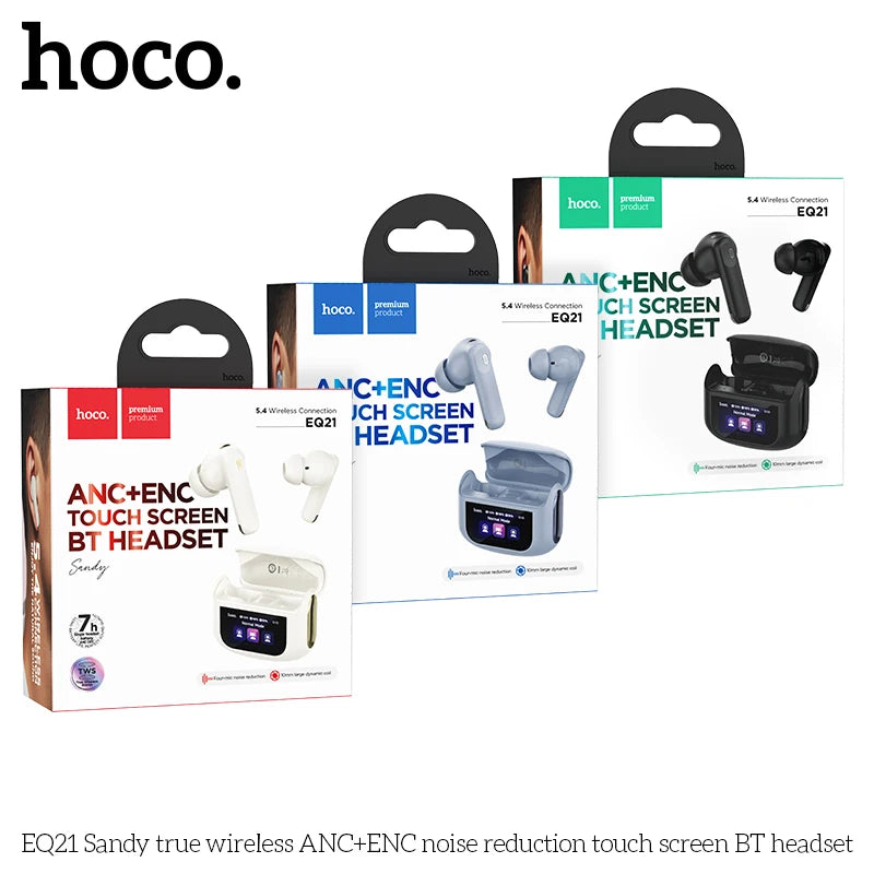 HOCO EQ21 Noise Cancelling Bluetooth Wireless Earbuds