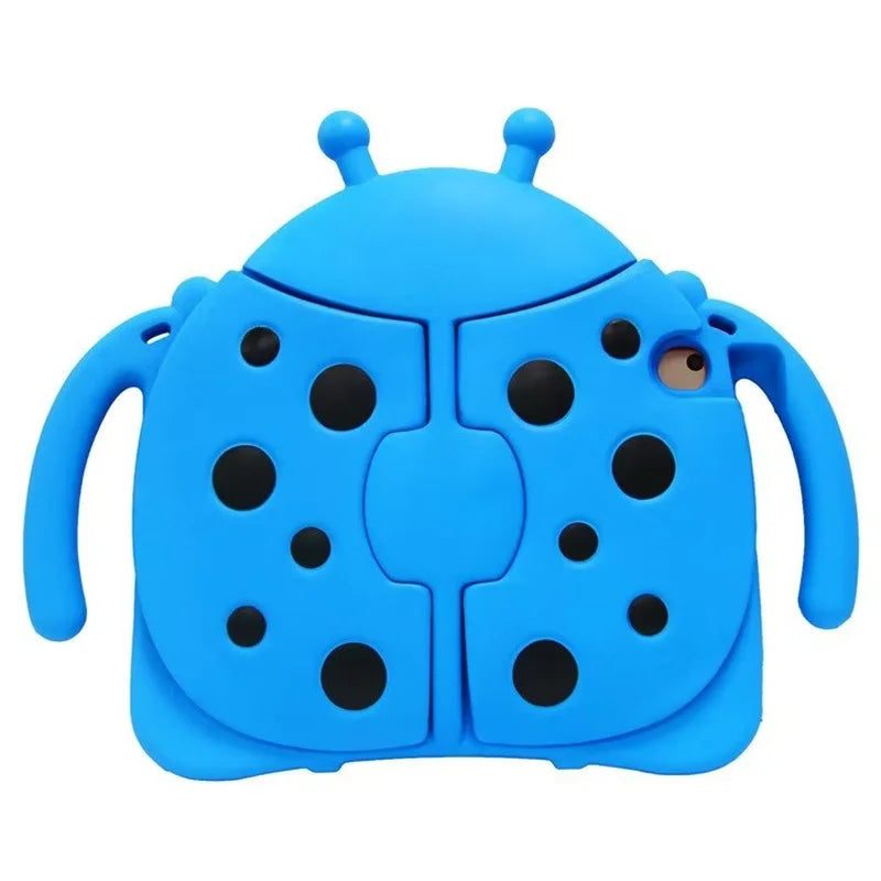 Lady Bug Cartoon Shockproof and Protective iPad Case for Kids