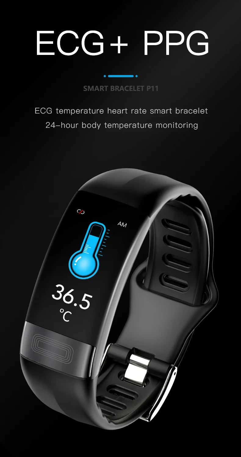 EFFEOKKI P11 Plus Smart Fitness Tracker