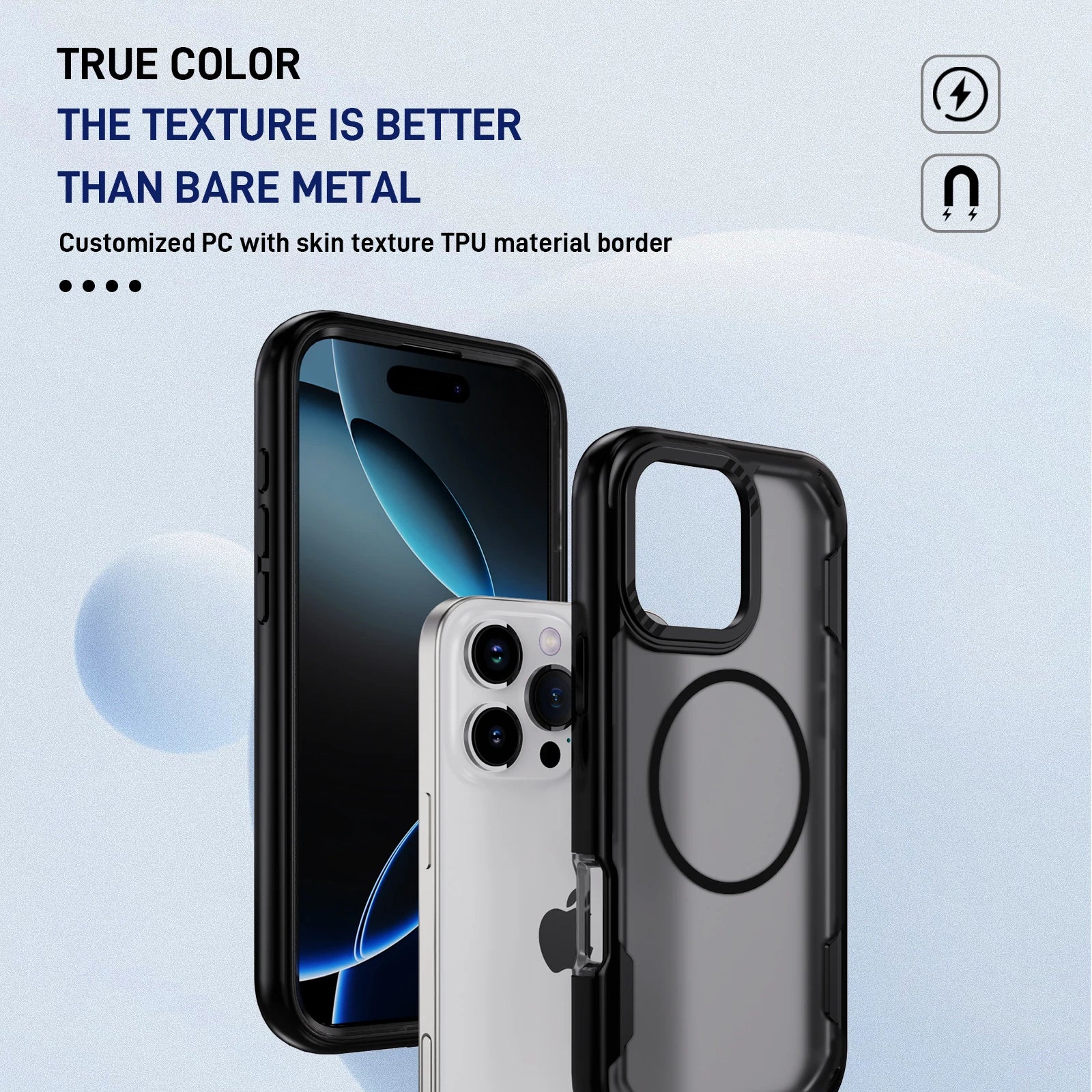 MagSafe Shockproof Rugged Armor Case for iPhone
