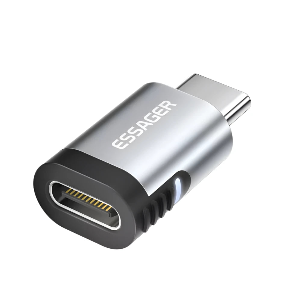 ESSAGER 100W Type C to Type C Magnetic Cable Adapter