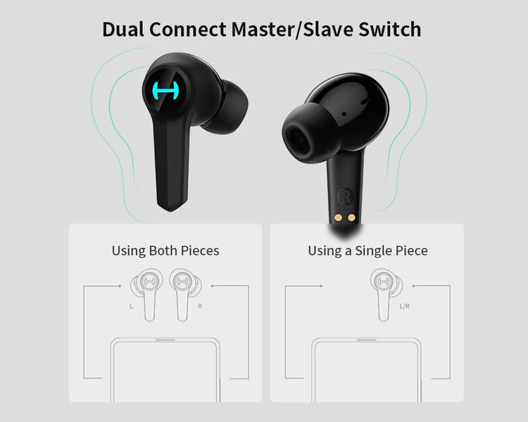 The EDIFIER GT4 Bluetooth Wireless Gaming Earbuds deliver immersive sound and low-latency performance. Enjoy high-quality audio and a comfortable fit for an enhanced gaming experience.