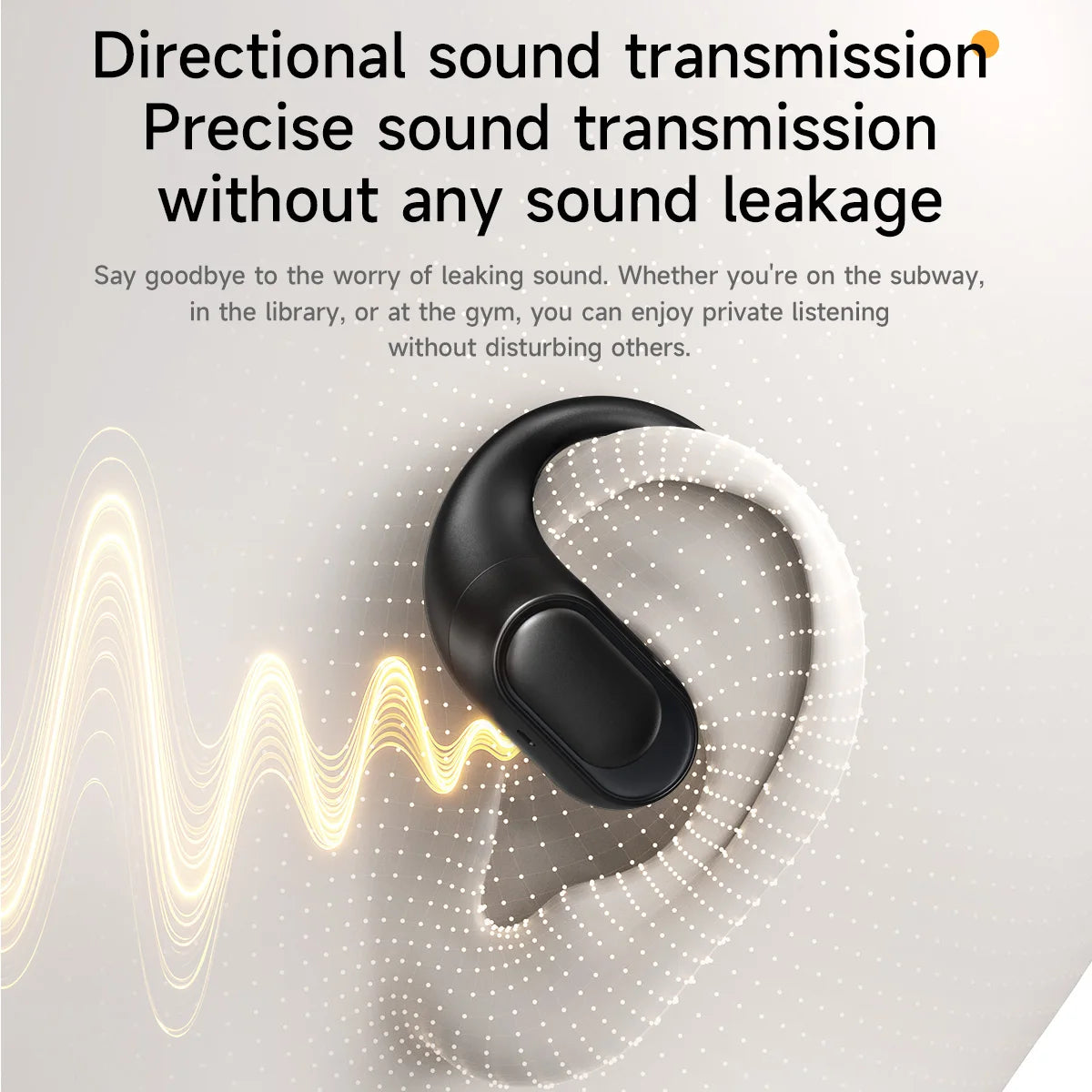 HOCO EA11 Honey Bluetooth Wireless Open Ear Headphones