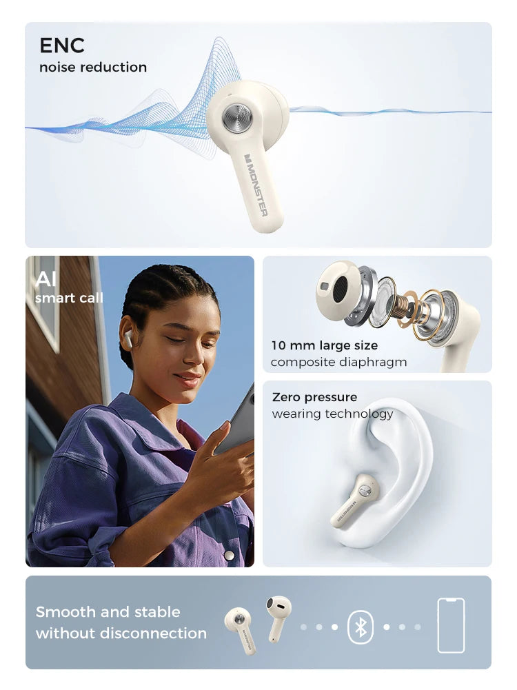 wireless bluetooth in ear earphones​

