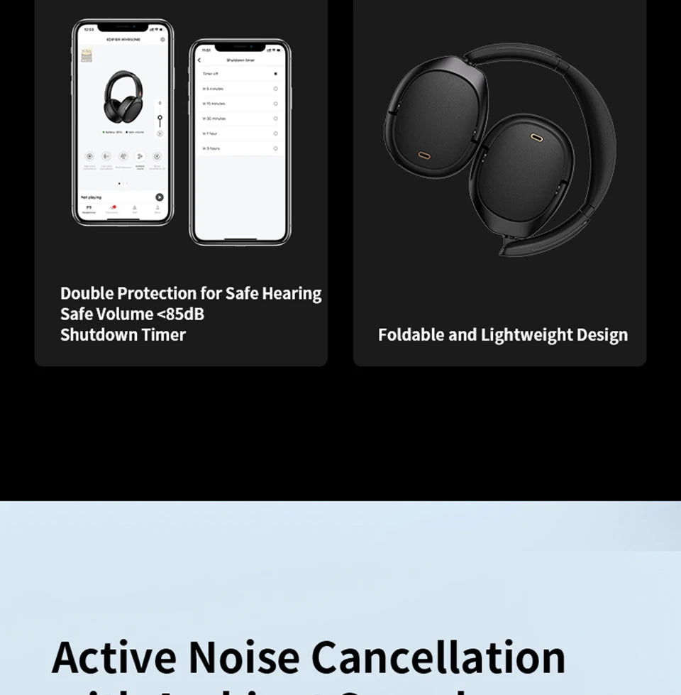 EDIFIER WH950NB ANC Bluetooth Wireless Headphones