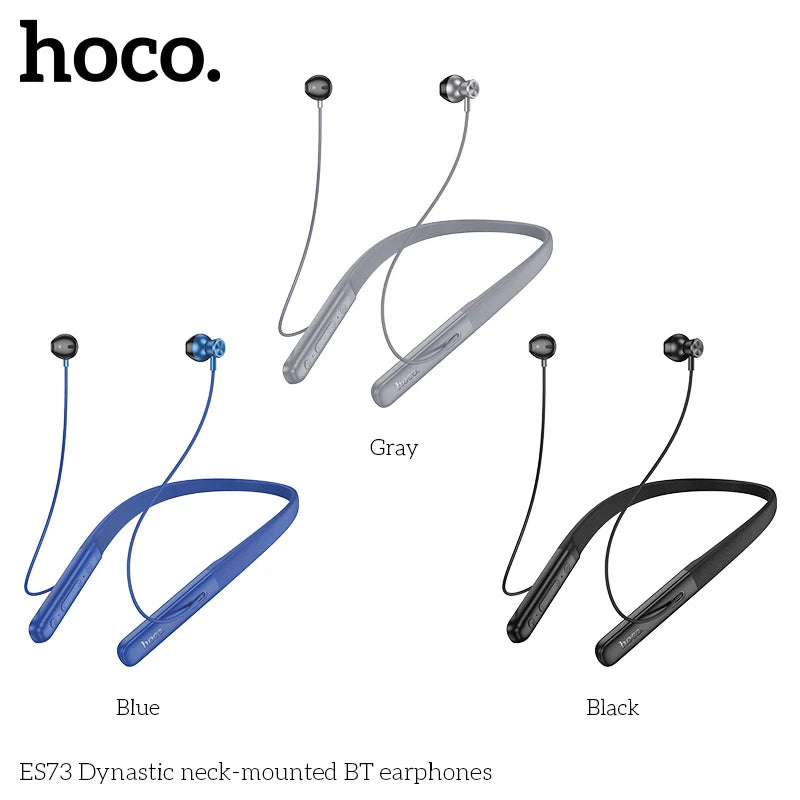 HOCO ES73 Neckband Bluetooth Wireless Earphones
