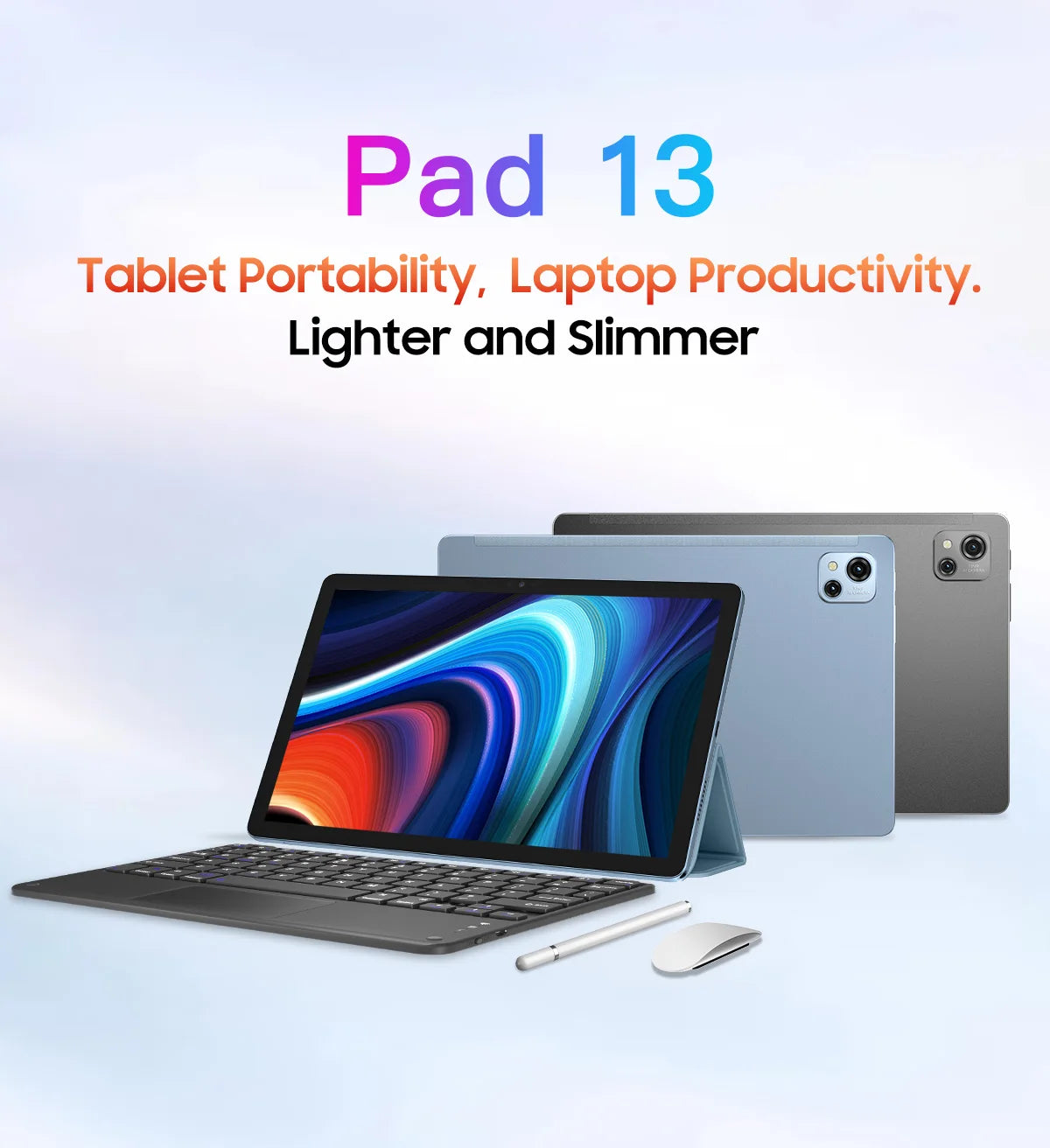 BLACKVIEW Oscal Pad 13 10.1" HD WiFi Android Tablet - 256GB