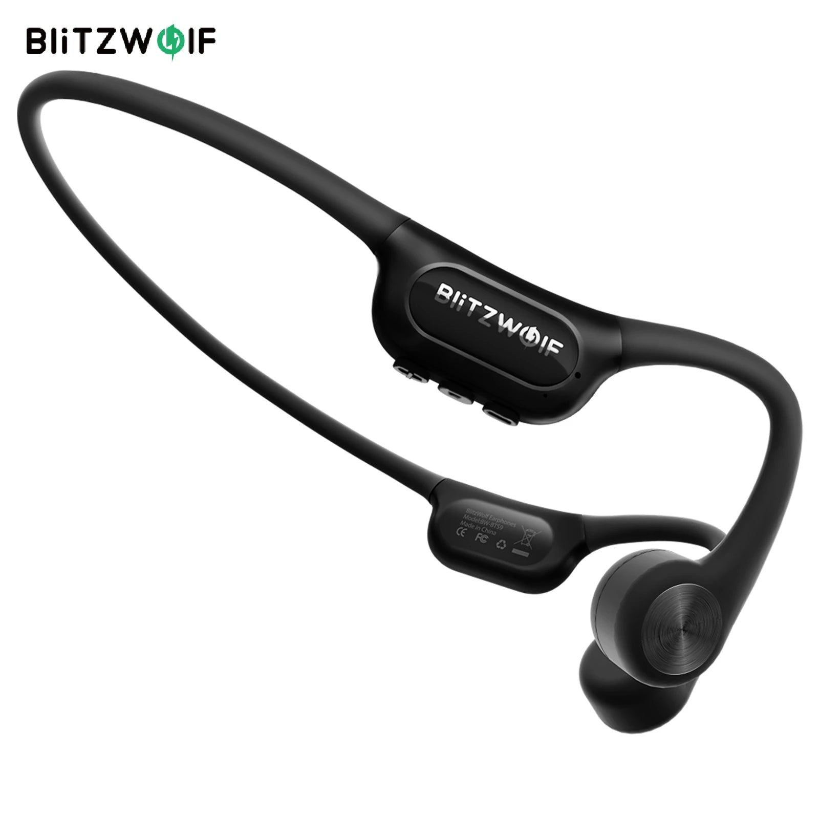 BLITZWOLF BW-BTS9 Bluetooth Wireless Bone Conduction Headphones