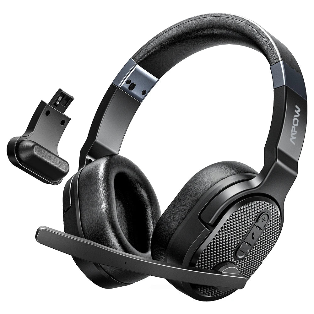 MPOW E65 2in1 Bluetooth Wireless Office Headset