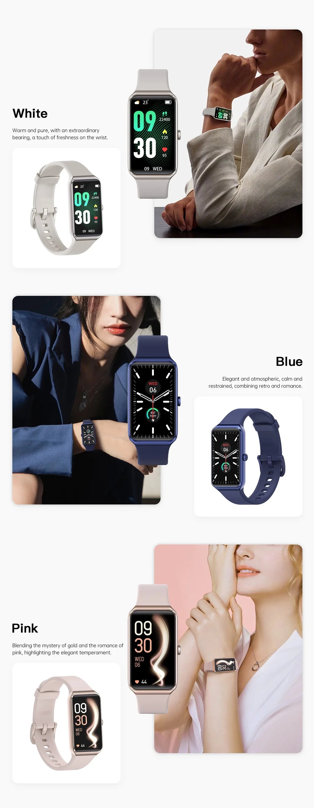 EFFEOKKI C82 Smart Fitness Tracker
