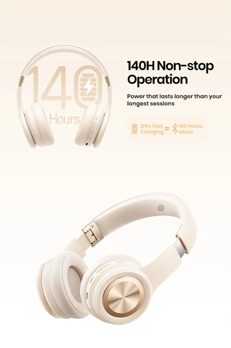 PICUN Solo6 ENC Bluetooth Wireless Headphones