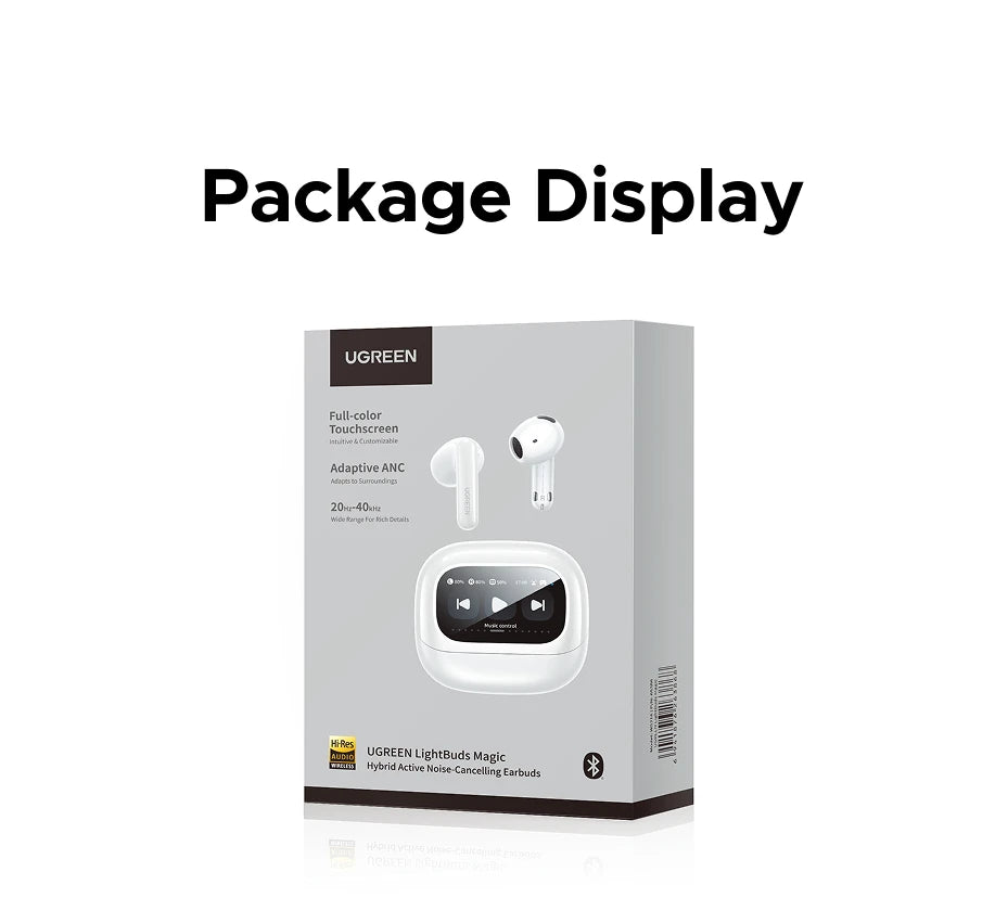 UGREEN LightBuds Magic Noice Cancelling Bluetooth Wireless Earphones