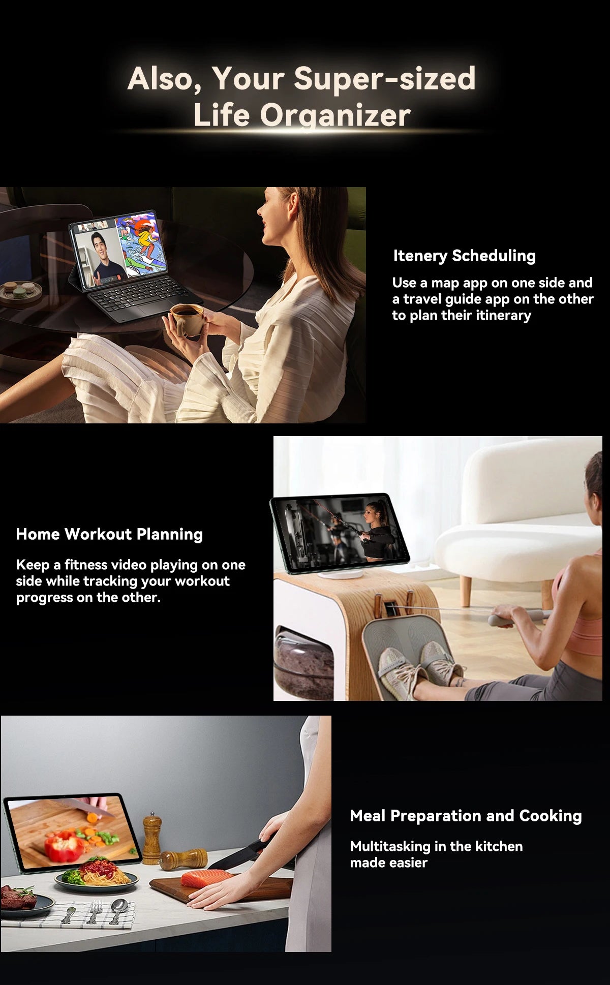 BLACKVIEW Mega 2 12" 4G Android Tablet - 256GB