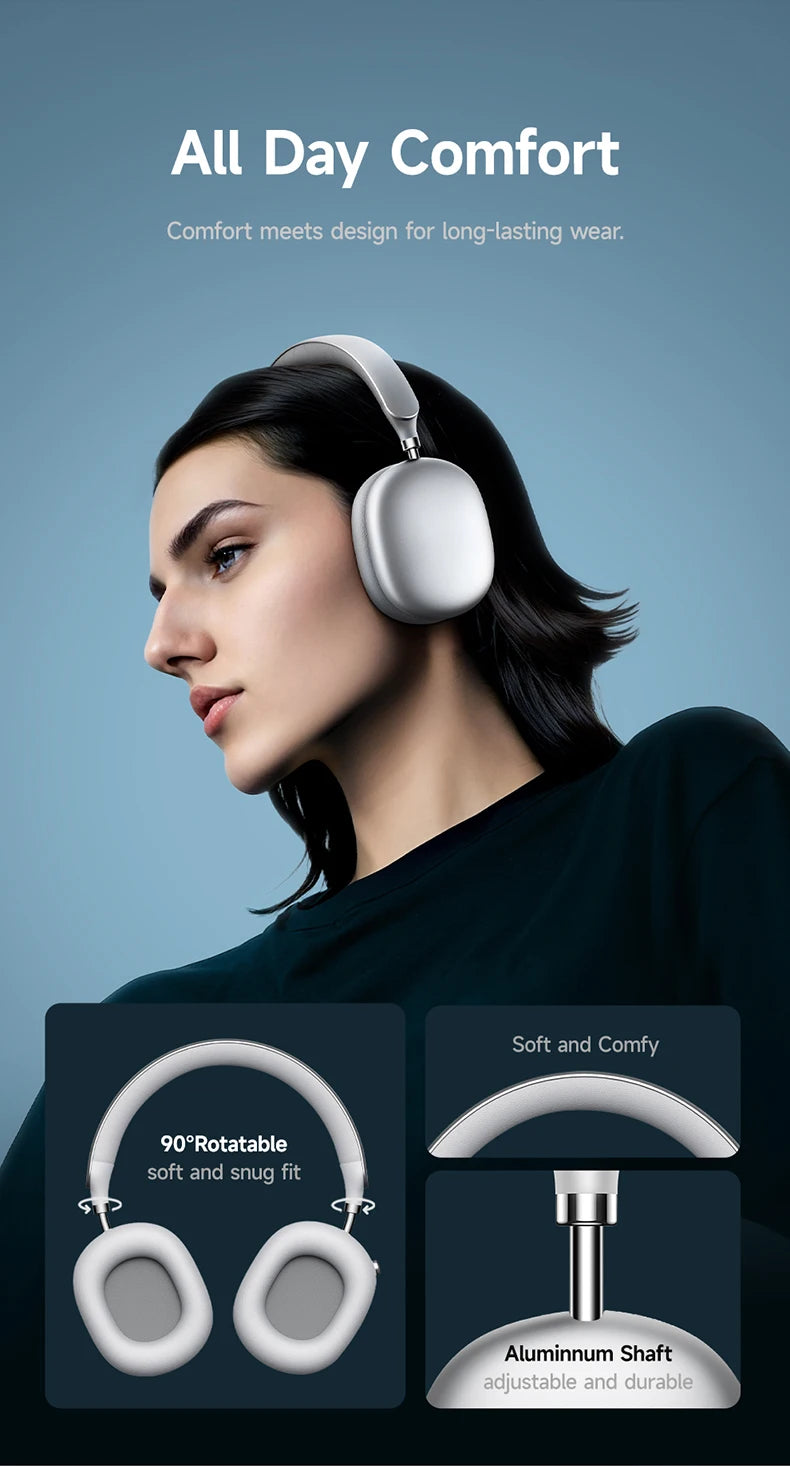 PICUN F8S ANC Bluetooth Wireless Headphones