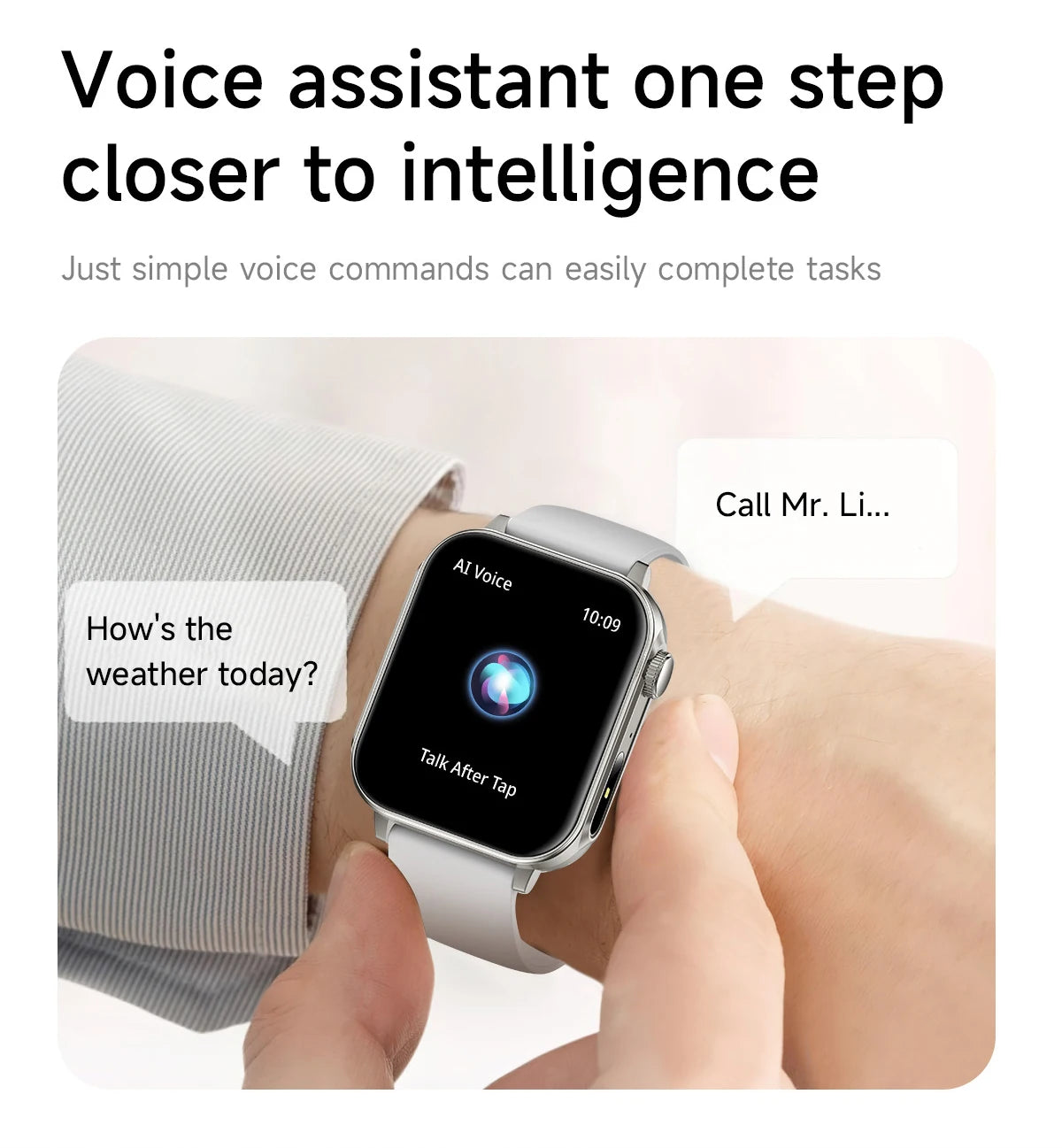 COLMI P80 1.83" HD Smart Watch with Flashlight