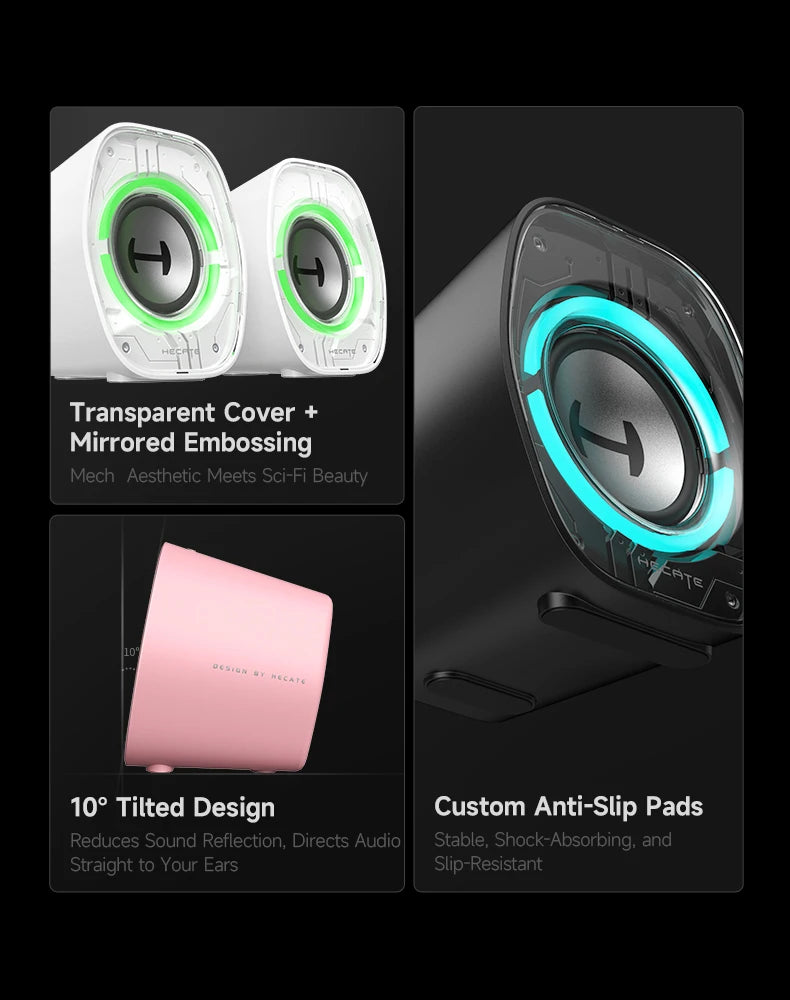 EDIFIER Hecate G1000 II Portable Bluetooth Wireless Speakers