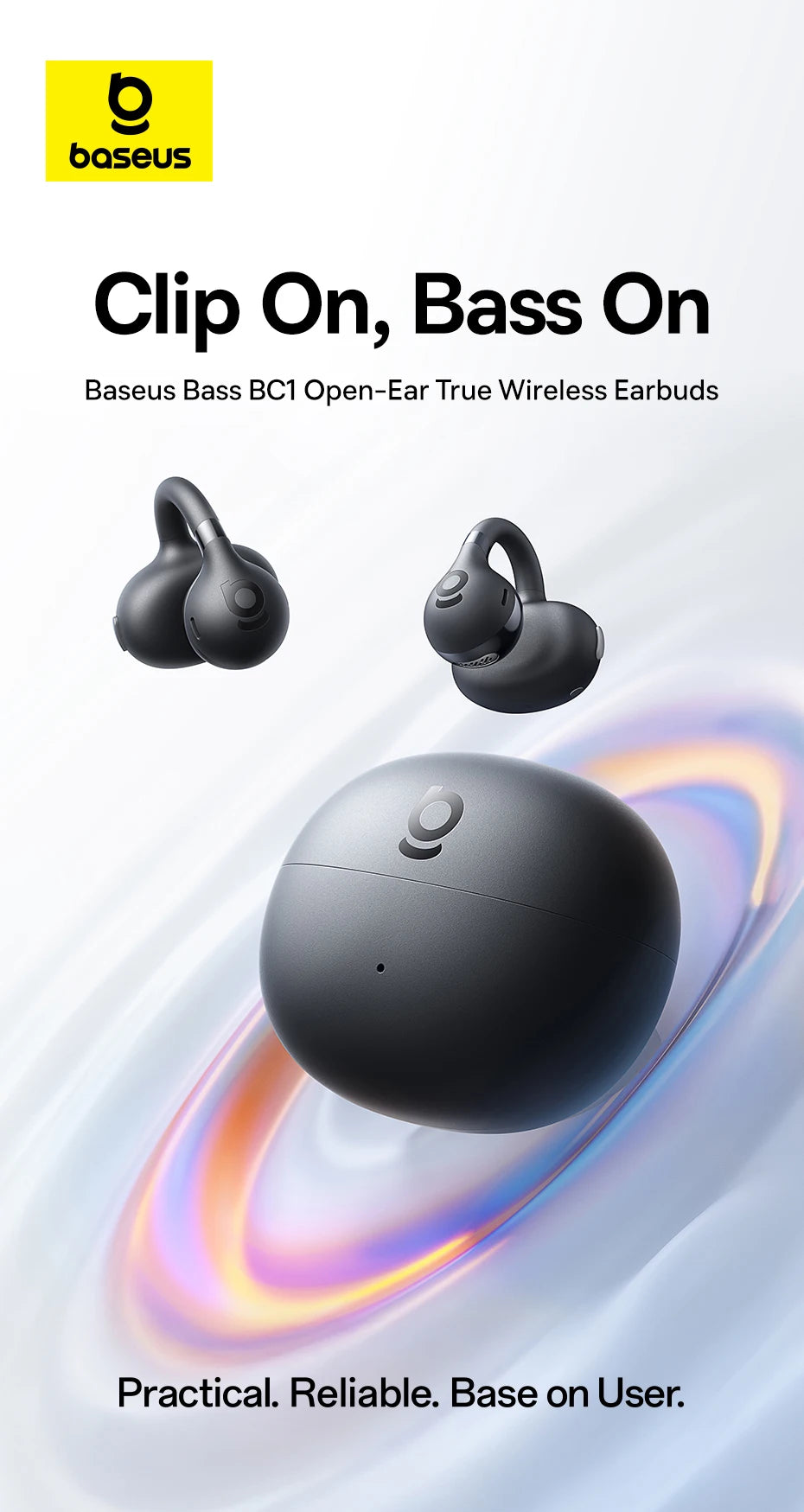 BASEUS BC1 Bluetooth Wireless Open-Ear Earphones