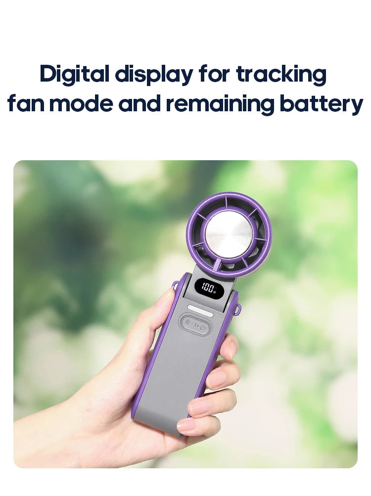 KINSCOTER F53K Rechargeable Portable Handheld Fan