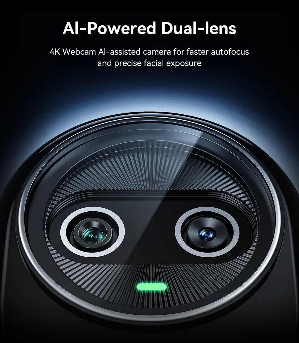 EMEET Piko 4K Dual Lens Streaming Webcam