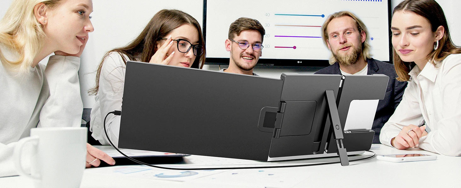 DOPESPLAY Full HD 15.6" IPS Portable Monitor and Laptop Screen Extender