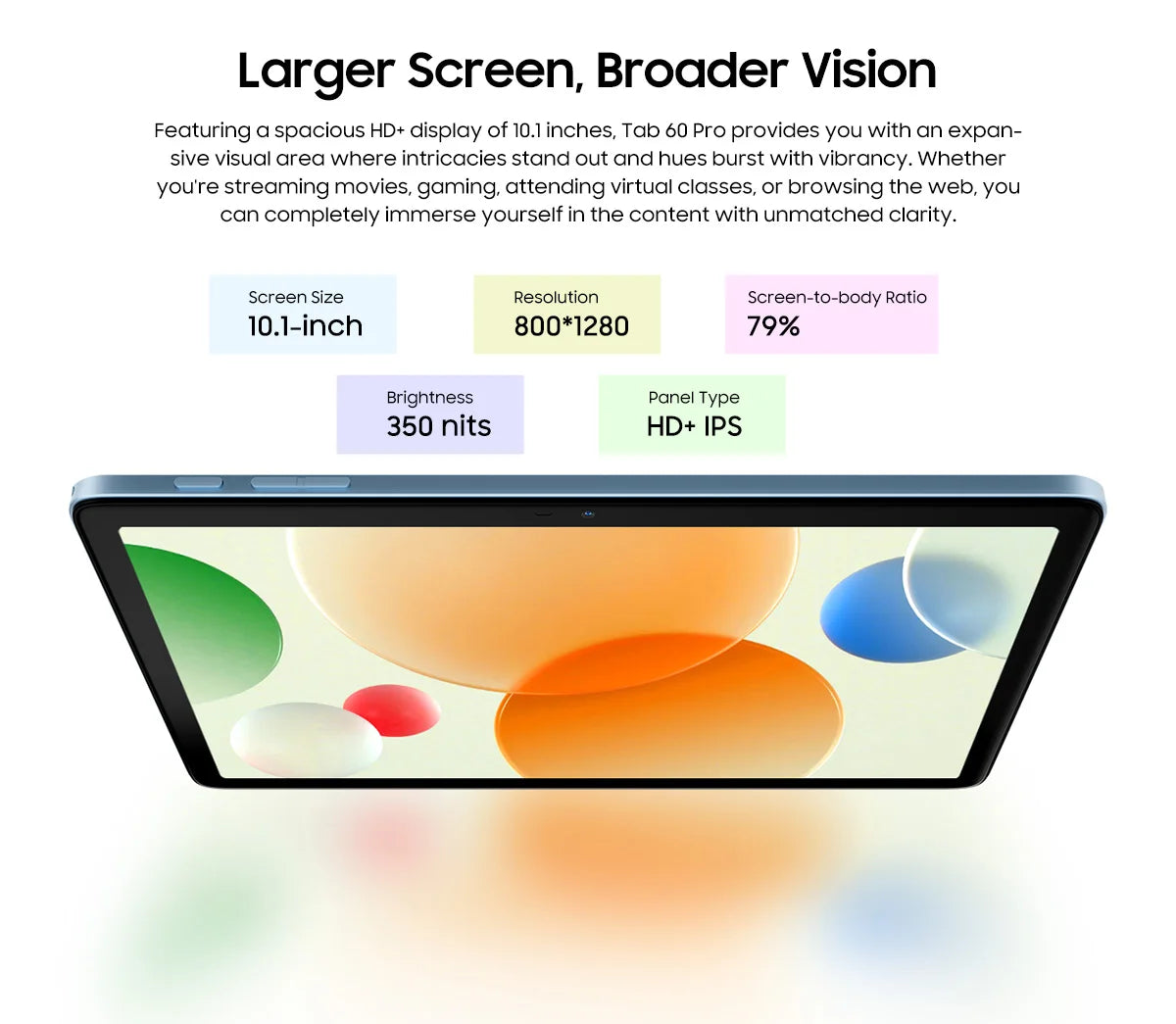 BLACKVIEW Tab 60 Pro 10.1" 4G Android Tablet - 256GB