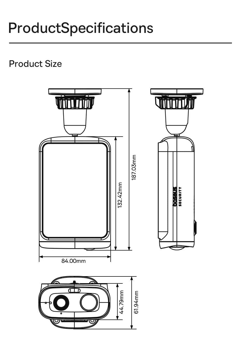 BASEUS Security S1 Lite 2K Smart Home Security Camera Kit