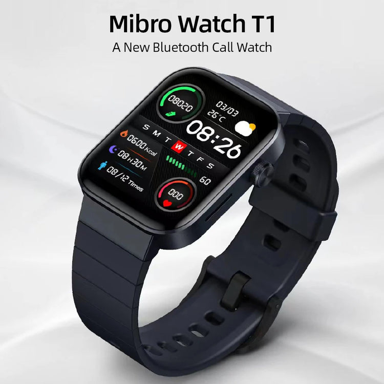 MIBRO Watch T1 1.60 AMOLED Smart Watch Smart Watch for girls Waterproof Smart Watch