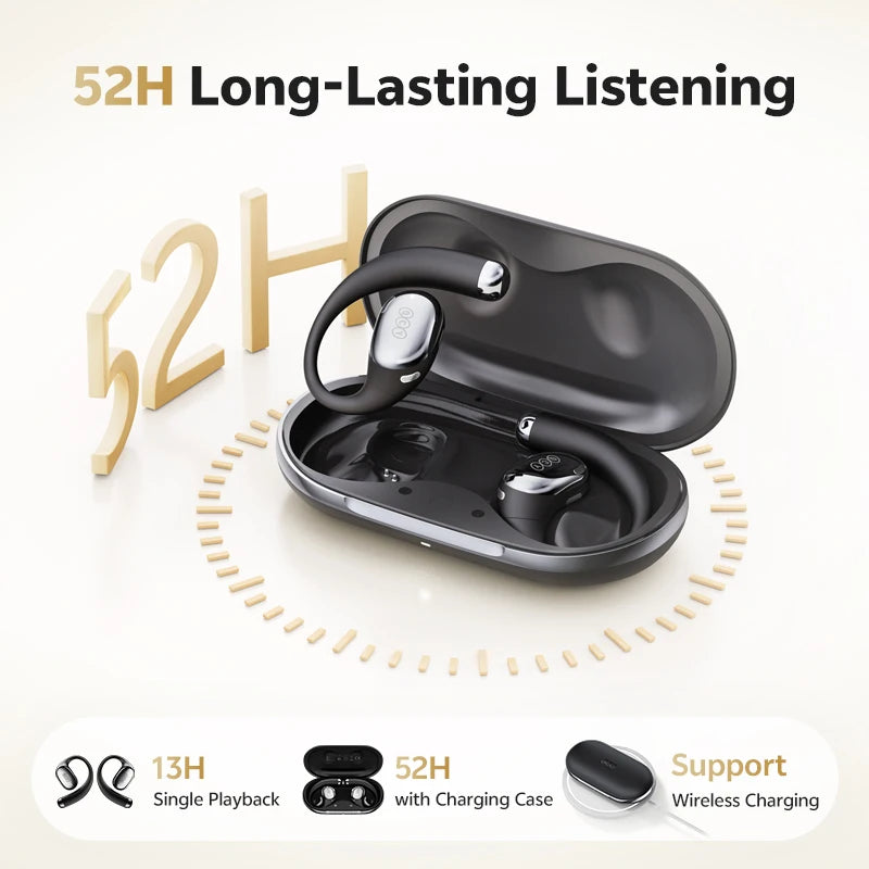 QCY Crossky R70 Open Ear Wireless Bluetooth Earbuds