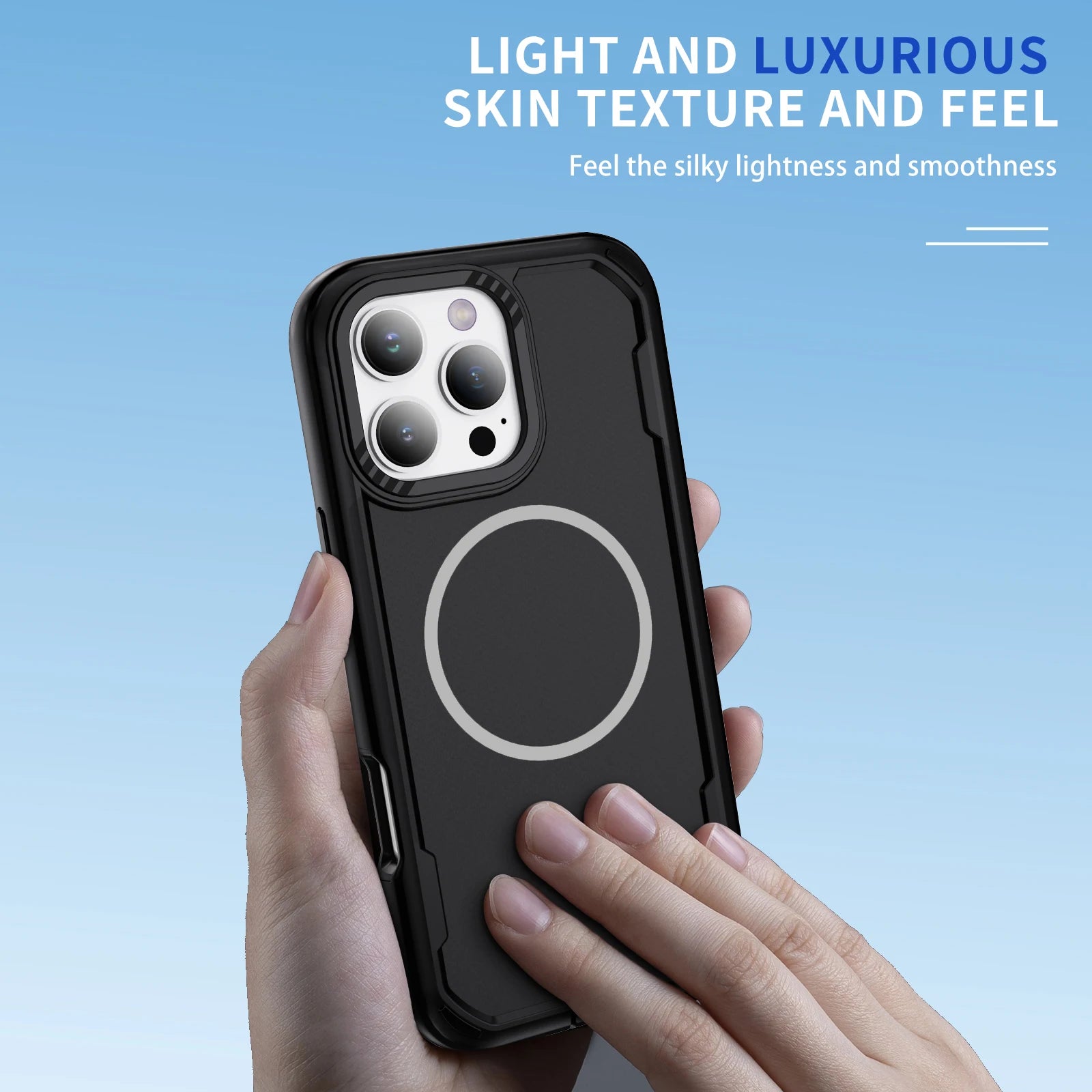 MagSafe Shockproof Rugged Armor Case for iPhone
