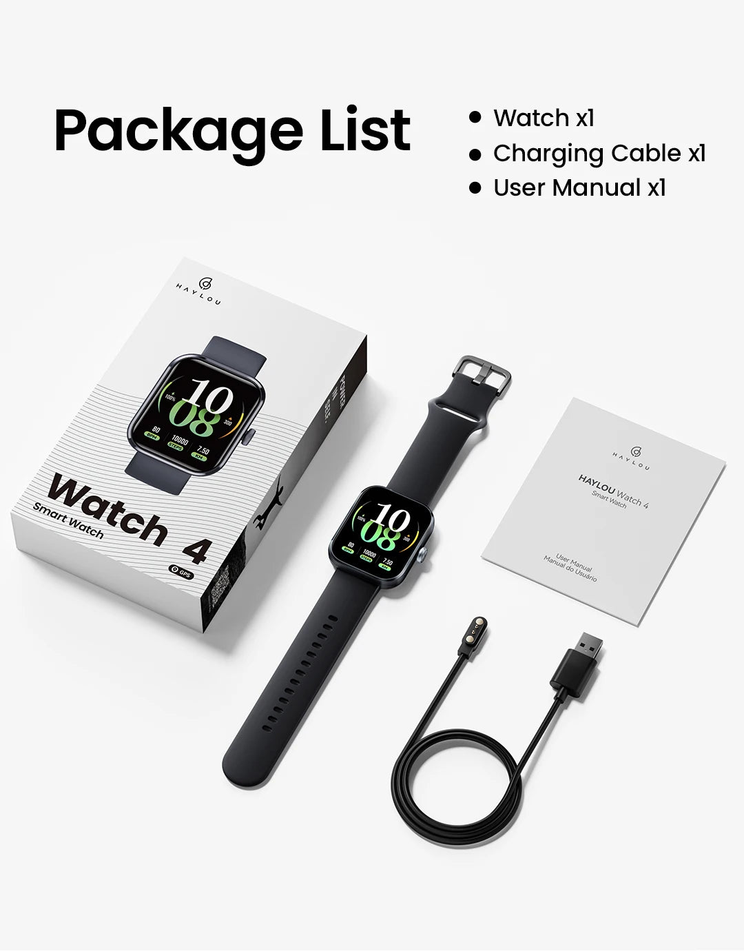 HAYLOU Watch 4 1.93" GPS Smart Watch