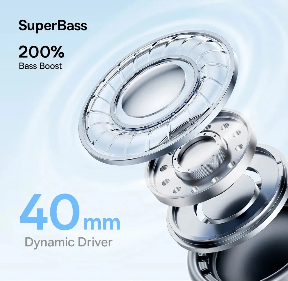 BASEUS BH1 Lite ENC Bluetooth Wireless Headphones